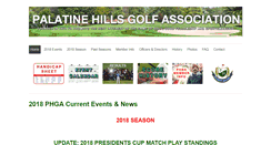 Desktop Screenshot of phgagolf.com
