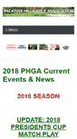 Mobile Screenshot of phgagolf.com